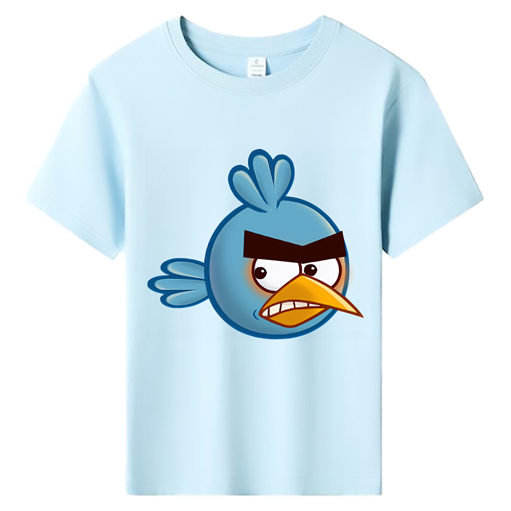 （画像用） Angry Birds アングリーバード 綿100％キッズTシャツ（フロントプリント）